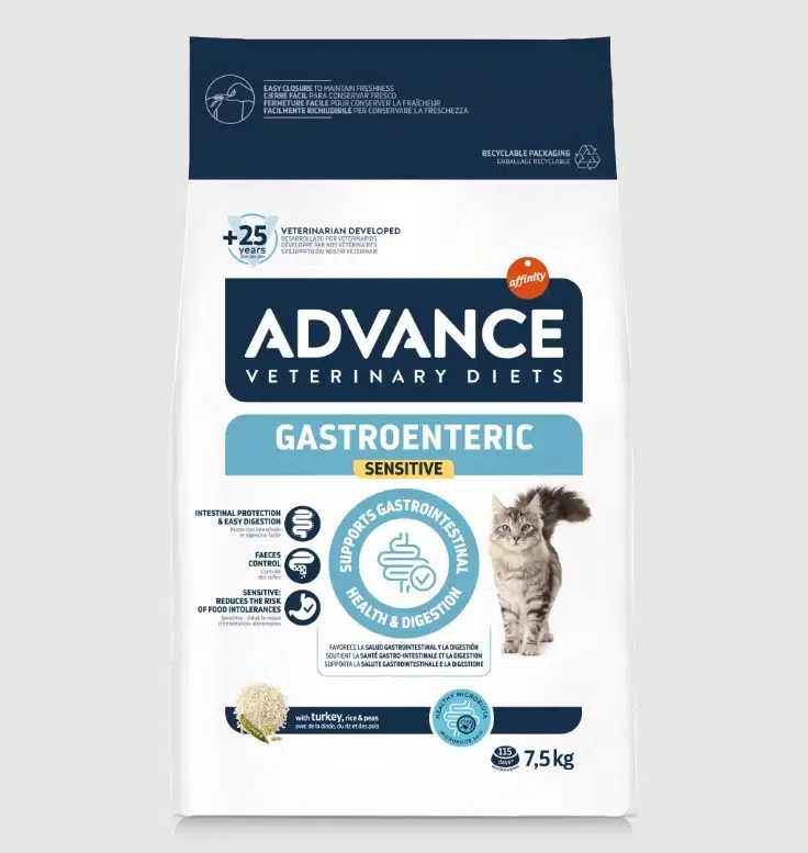 Advance Veterinary Diets Adult Gastroenteric Sensitive Yetişkin Kedi Maması 7.5 Kg 