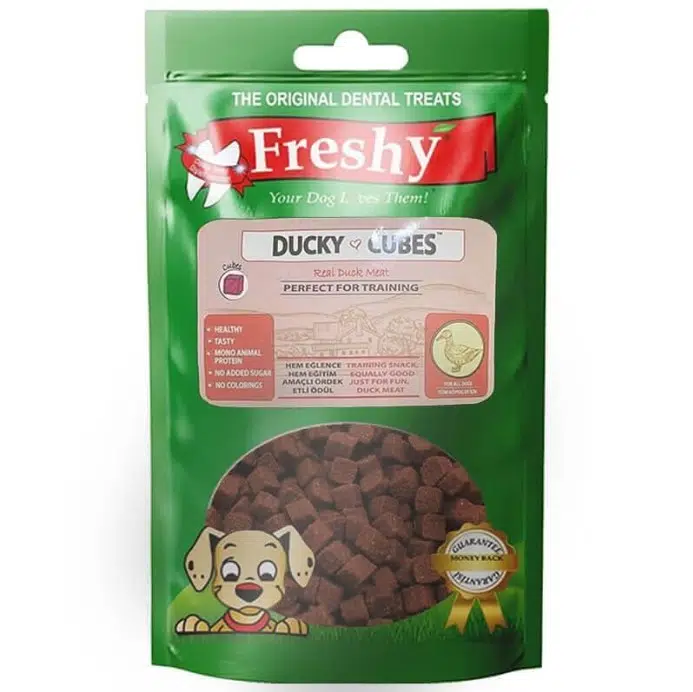 Freshy Ducky Cubes Ördekli Küpler Köpek Ödülü 80 Gr
