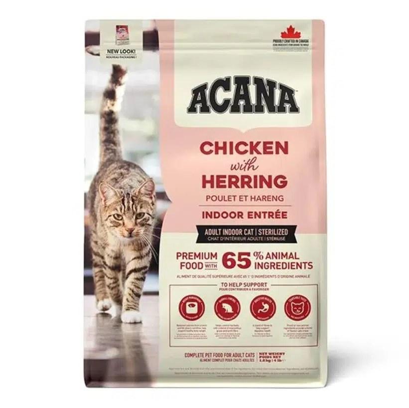 Acana Indoor Entree Sterilised Tavuk Ve Hindi Kısırlaştırılmış Yetişkin Kedi Maması 1.8 Kg