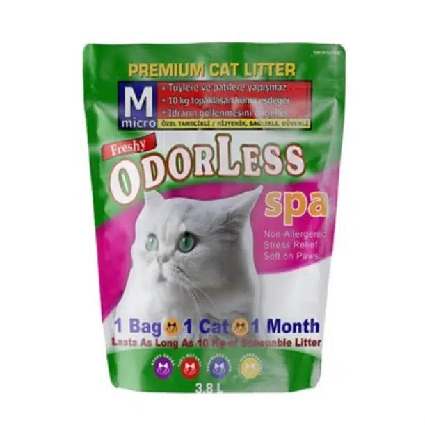 Odorless Micro Kristal Premium Kedi Kumu 3.8 Lt