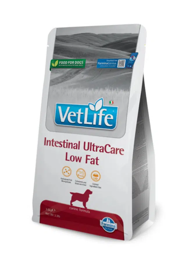 Vet Life Adult Dog Intestinal Ultracare Düşük Yağlı Yetişkin Köpek Maması 1.5 Kg 
