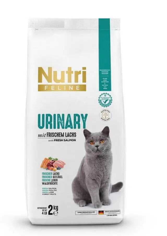 Nutri Feline Urinary Somonlu Tahılsız Yetişkin Kedi Maması 2 Kg
