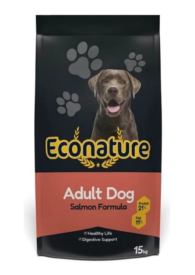 Econature Plus Somonlu Yetişkin Köpek Maması 15 Kg