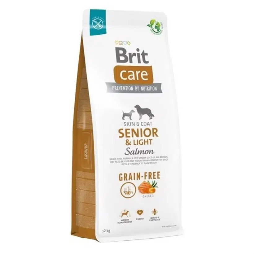 Brit Care Senior Light Somon Patatesli Tahılsız Yaşlı Köpek Maması 12 Kg