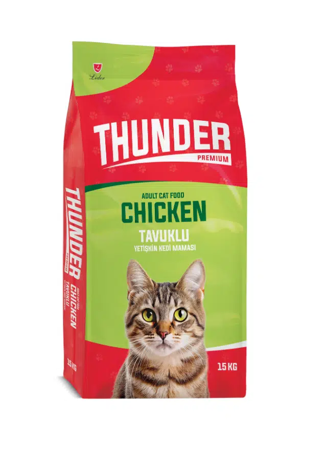 Thunder Adult Yetişkin Tavuklu Kedi Maması 15 Kg