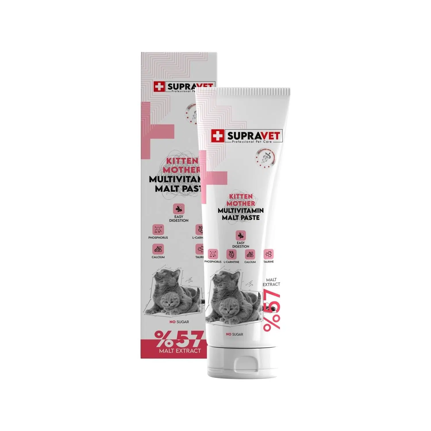 Supravet Hamile ve Yavru Kediler için Multi Vitamin Kedi Macunu 30 Gr