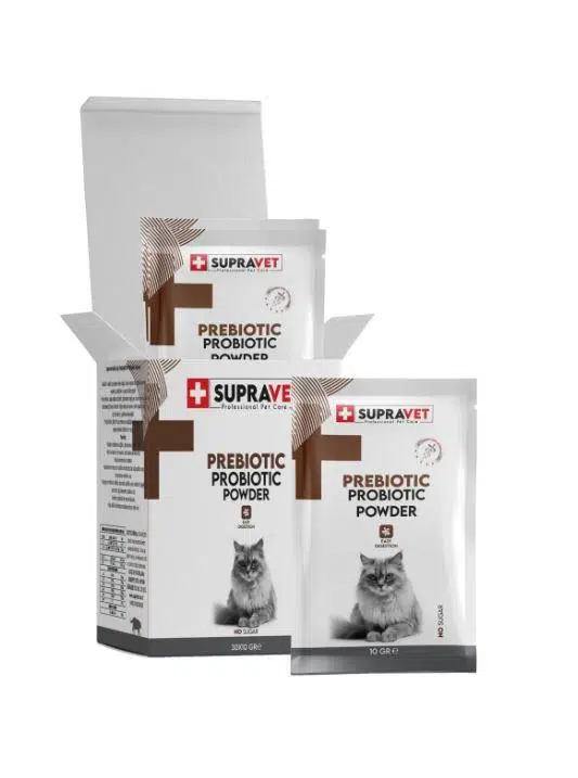 Supravet Probiyotik Kedi Bağışıklık Güçlendirici Toz Takviyesi 30 X 1 Gr