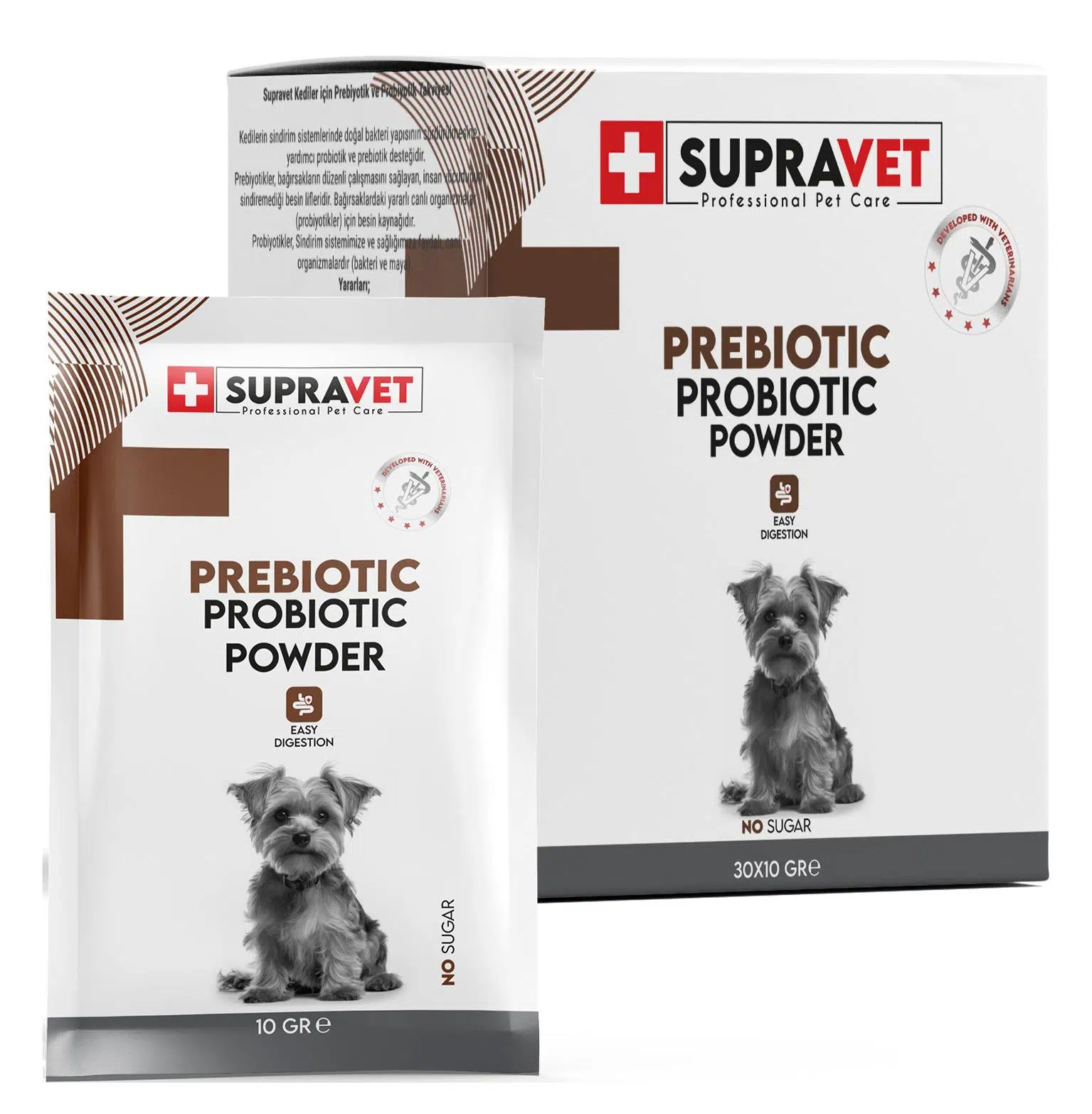 Supravet Probiyotik Köpek Bağışıklık Güçlendirici Besin Toz Takviyesi 30 X 1 Gr