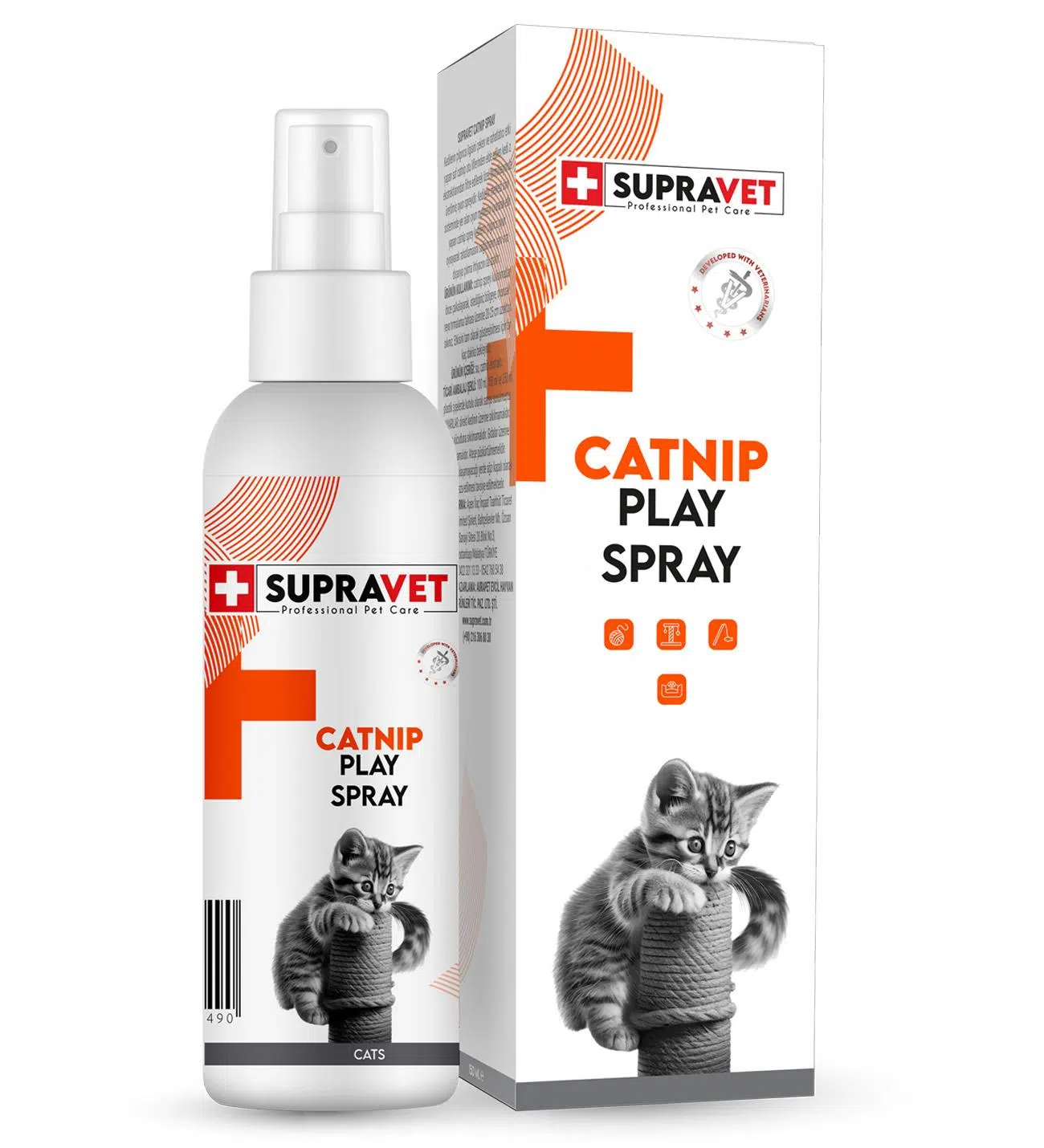 Supravet Catnip Play Spray Kedi Oyun Spreyi 150 Ml