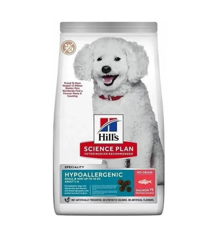 Hills Small Adult Hipoalerjenik Somonlu Küçük Irk Tahılsız Yetişkin Köpek Maması 1.5 Kg