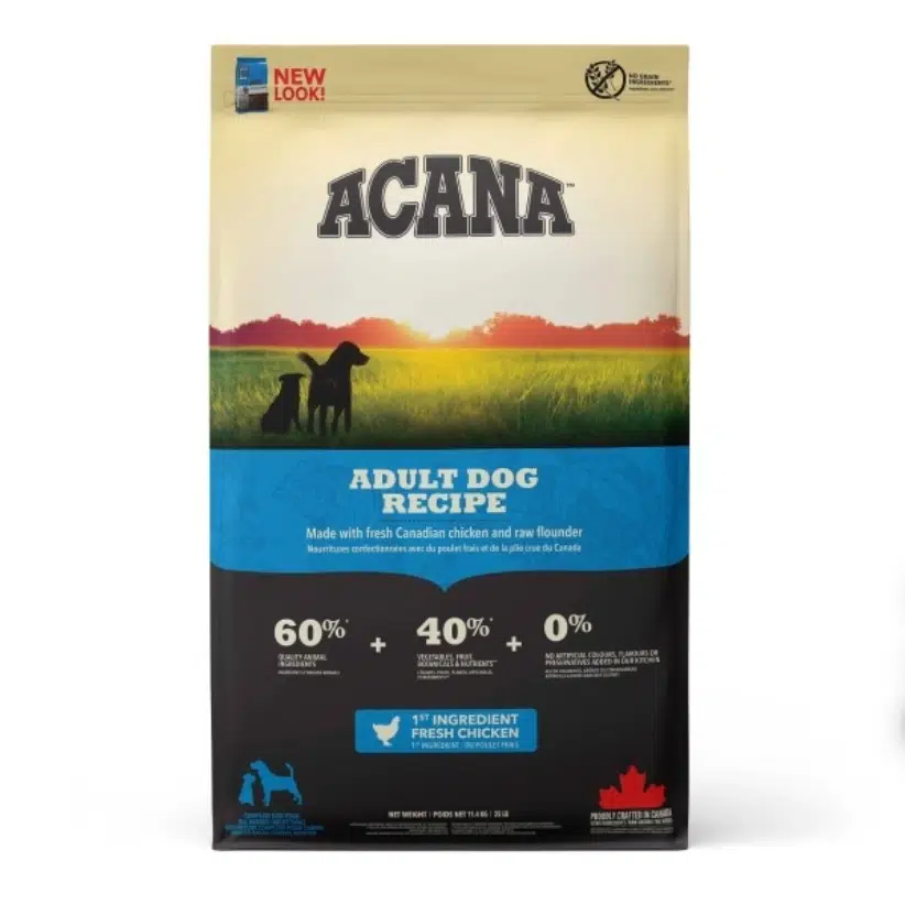 Acana Heritage Chicken & Greens Tavuklu ve Balıklı Yetişkin Köpek Maması 11.4 Kg