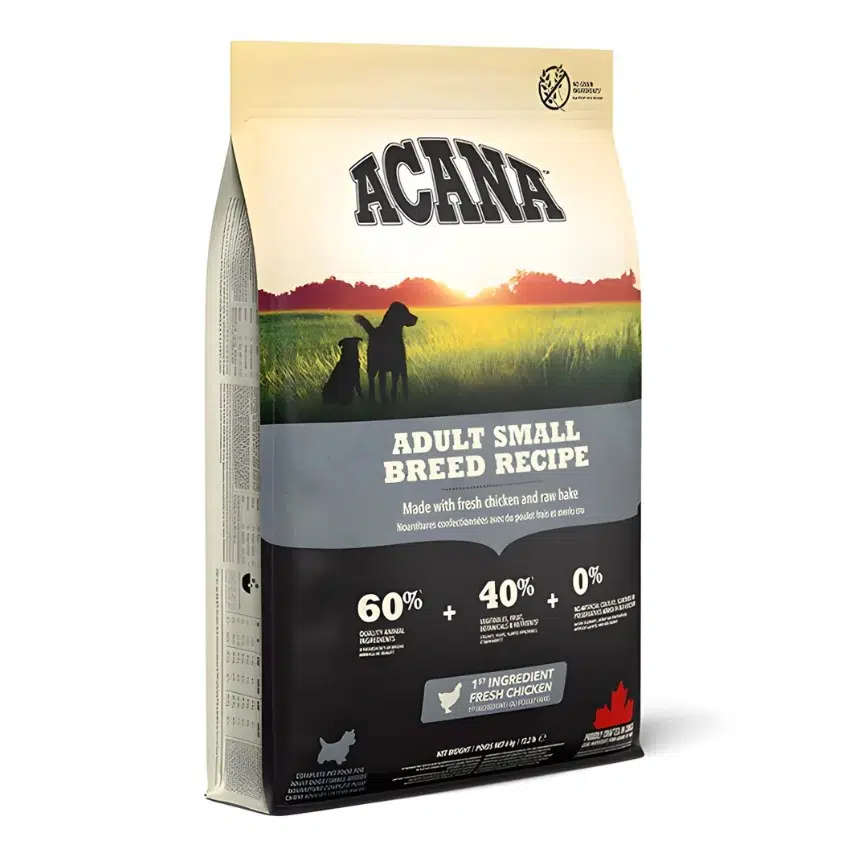 Acana Heritige Small Breed Tavuklu ve Balıklı Tahılsız Küçük Irk Yetişkin Köpek Maması 6 Kg