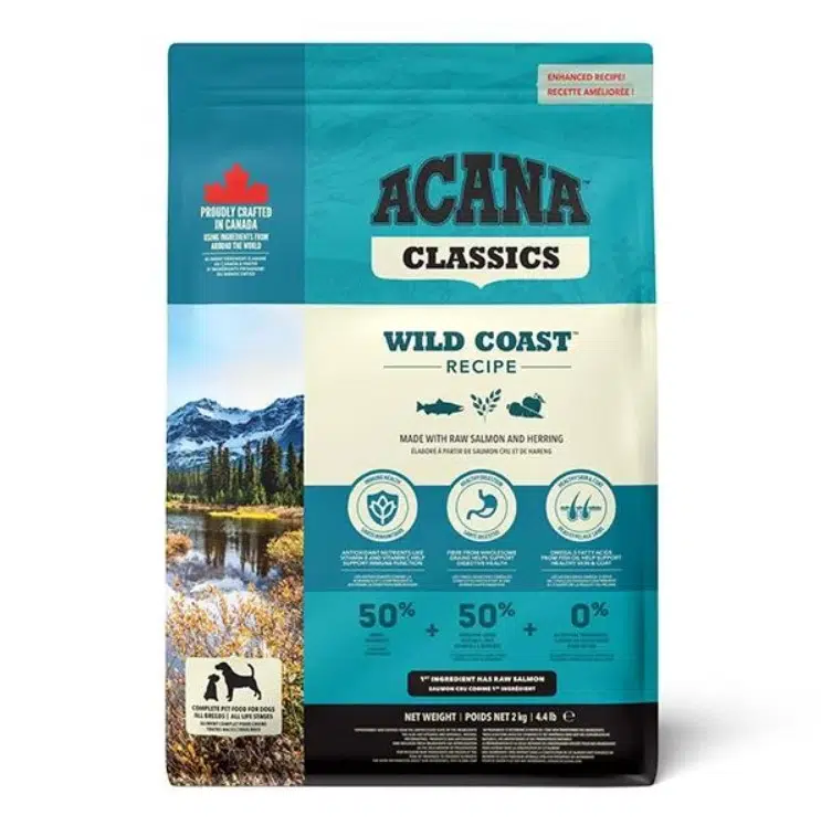Acana Classics Wild Coast Balıklı Düşük Tahıllı Köpek Maması 2 Kg