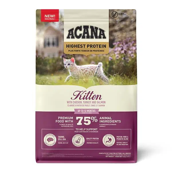 Acana Kitten Yüksek Proteinli Tahılsız Tavuklu Yavru Kedi Maması 1.8 Kg