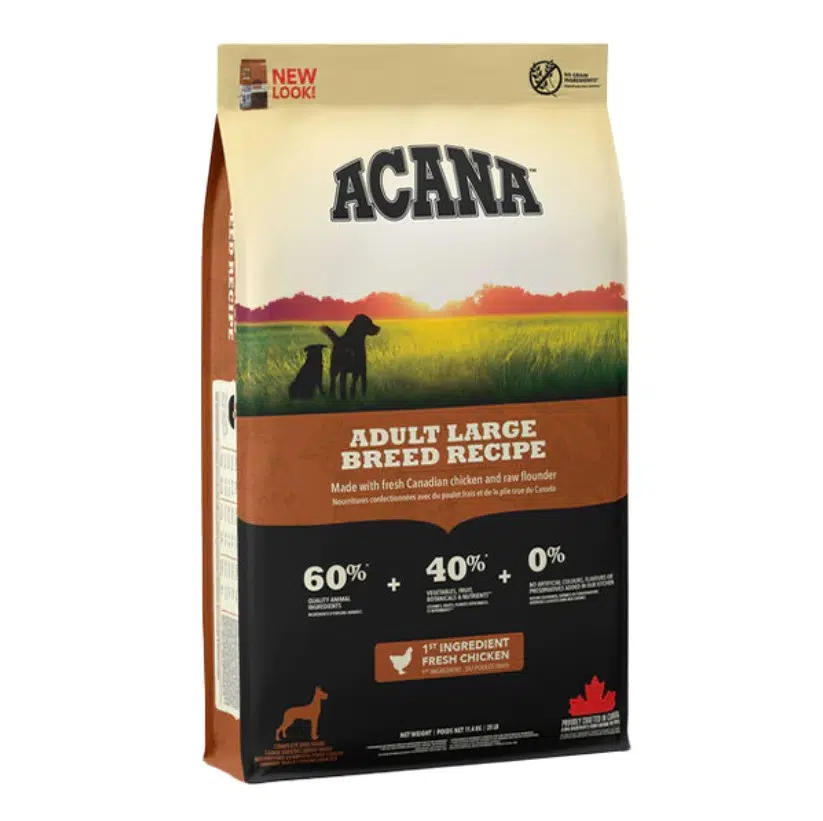 Acana Heritage Large Breed Büyük Irk Tahılsız Tavuklu Yetişkin Köpek Maması 11.4 Kg