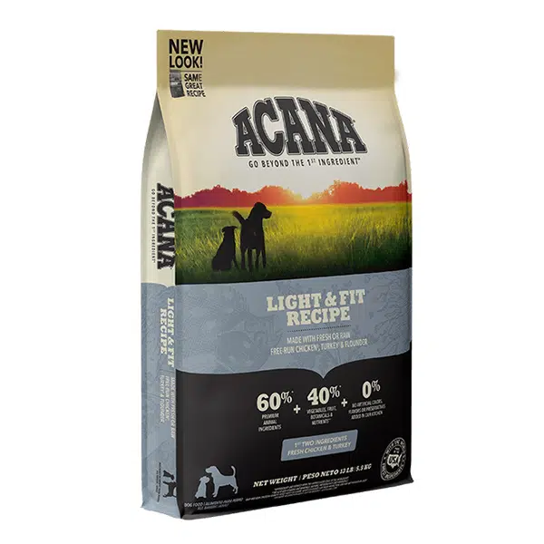 Acana Heritage Light Fit Tahılsız Tavuklu Diyet Yetişkin Köpek Maması 11.4 Kg