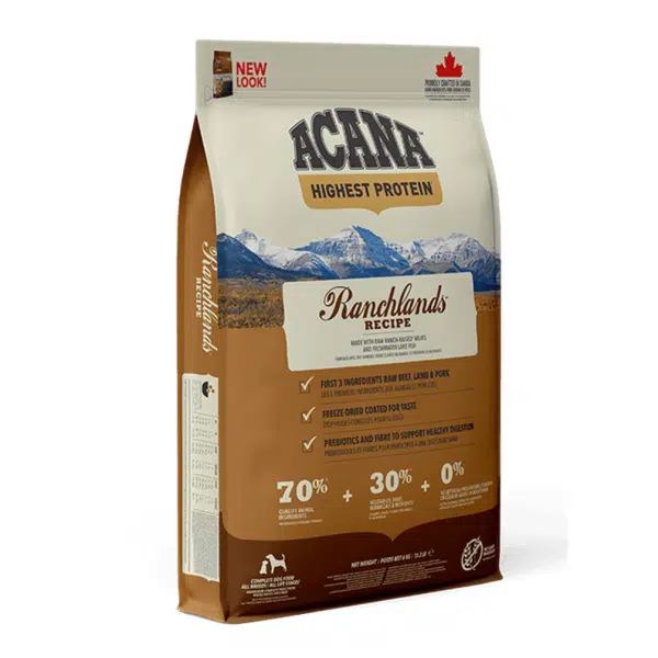 Acana Ranchlands Sığır Etli Tahılsız Yetişkin Köpek Maması 11.4 Kg