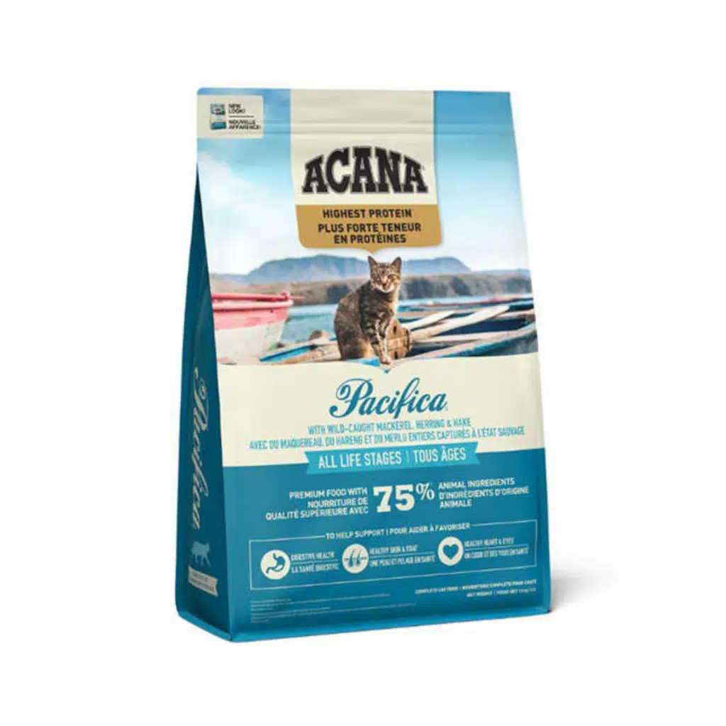 Acana Pacifica Yüksek Protein Balıklı Tahılsız Kedi Maması 1.8 Kg
