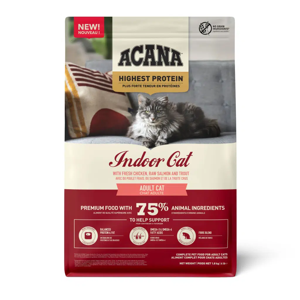 Acana Indoor Yüksek Proteinli Tavuk ve Balıklı Kedi Maması 1,8kg