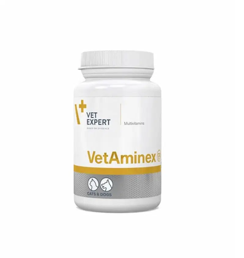 Vet Expert VetAminex Kedi ve Köpekler için Vitamin Mineral Kompleksi Kapsül 60 Adet