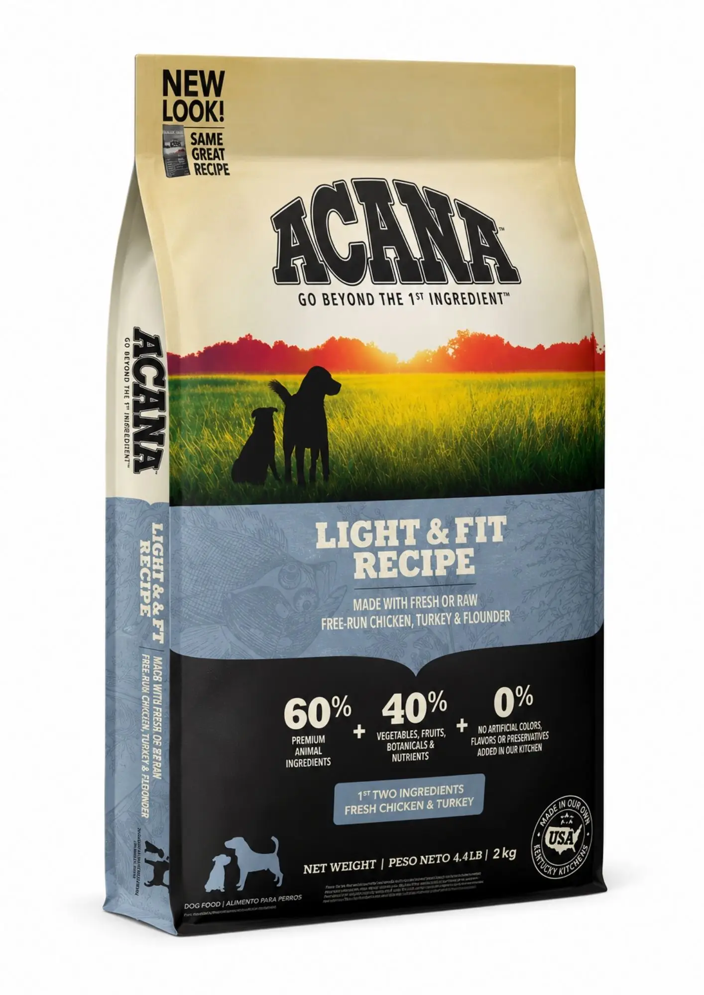 Acana Heritage Light Fit Tahılsız Tavuklu Diyet Yetişkin Köpek Maması 2 Kg