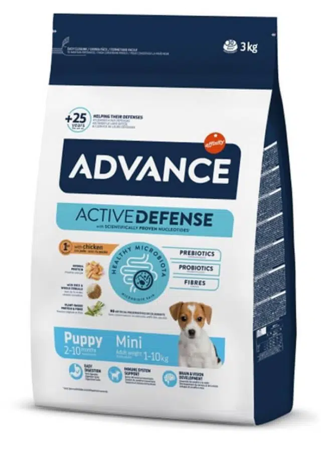 Advance Puppy Protect Tavuklu Küçük Irk Hassas Yavru Köpek Maması 3 Kg