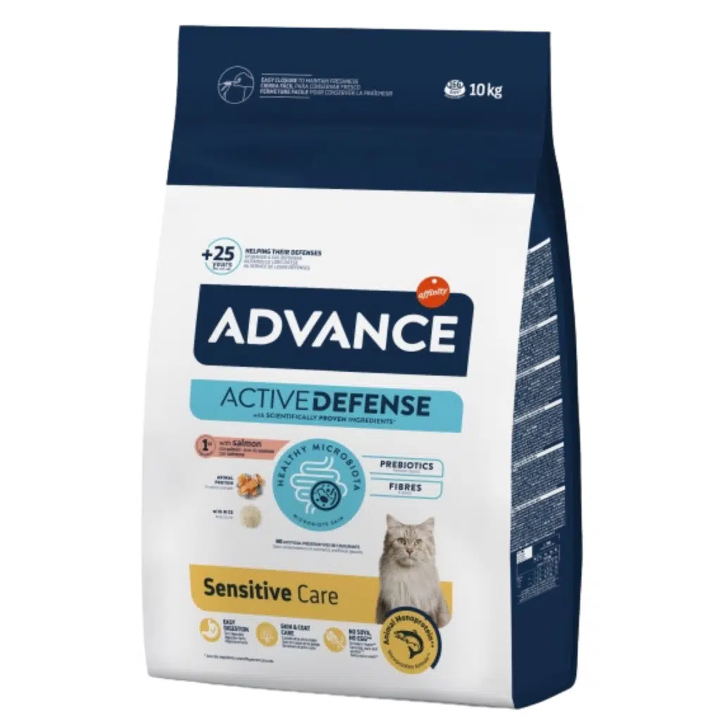 Advance Sensitive Care Somonlu Yetişkin Kedi Maması 10 Kg