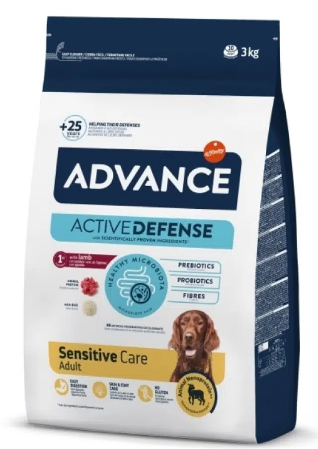 Advance Sensitive Hassas Kuzu Etli Yetişkin Köpek Maması 3 Kg