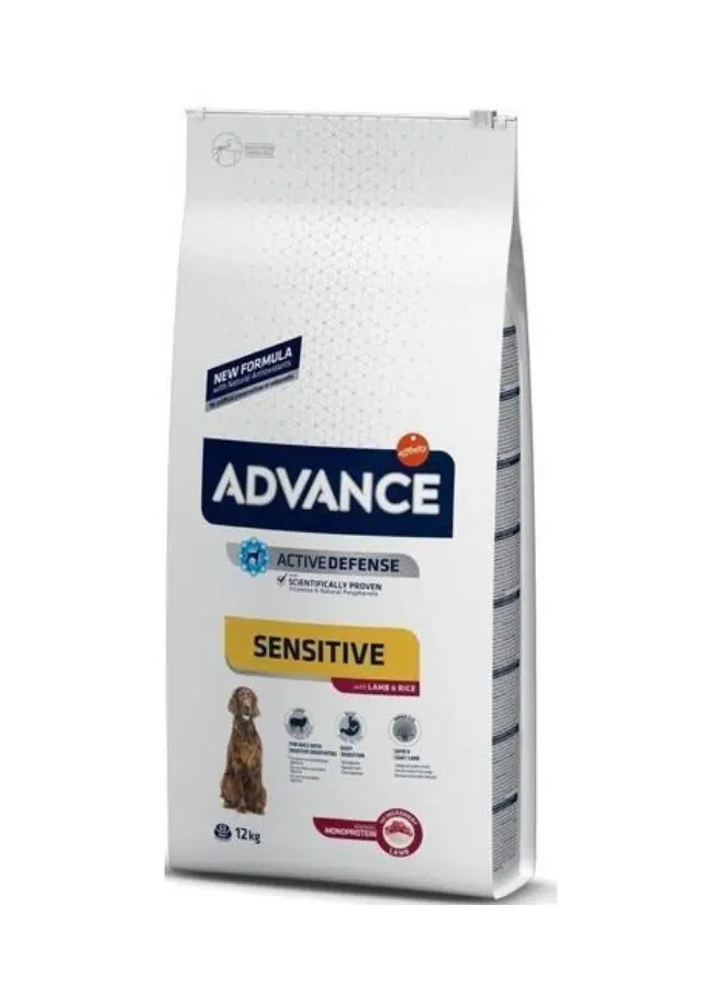 Advance Sensitive Hassas Kuzu Etli Yetişkin Köpek Maması 12 Kg