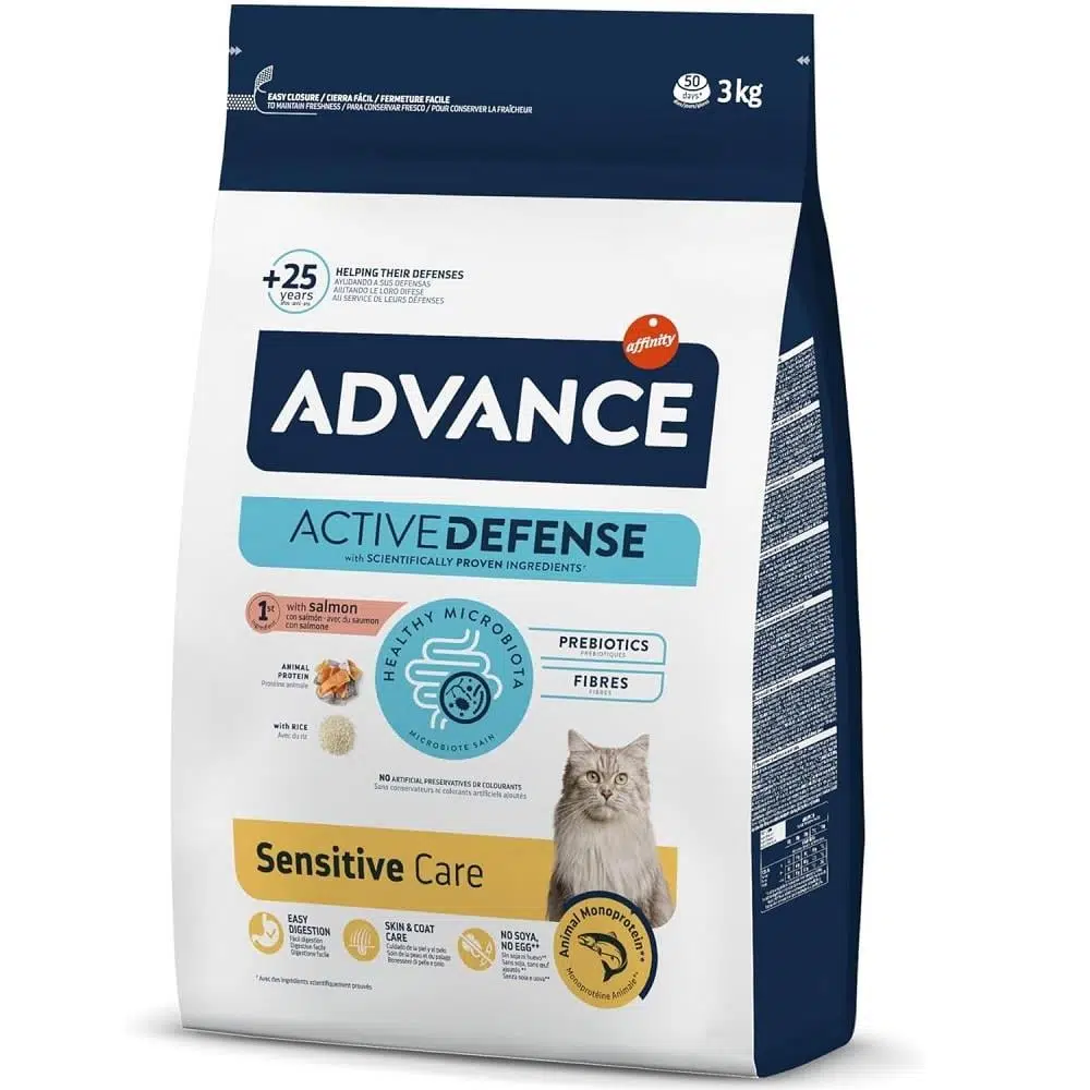 Advance Sensitive Sterilised Adult Somonlu Kısırlaştırılmış Kedi Maması 1.5 Kg