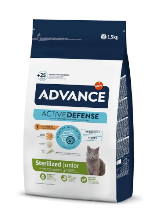 Advance Young Sterilised Tavuklu Kısırlaştırılmış Yavru Kedi Maması 1.5 Kg