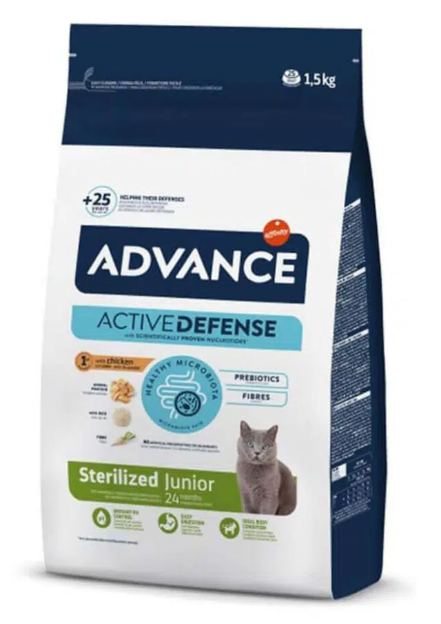 Advance Young Sterilised Tavuklu Kısırlaştırılmış Yavru Kedi Maması 10 Kg