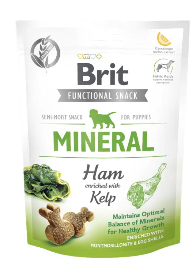 Brit Care Puppy Mineral Jambon Ve Yosunlu Tahılsız Yavru Köpek Ödülü 150 Gr