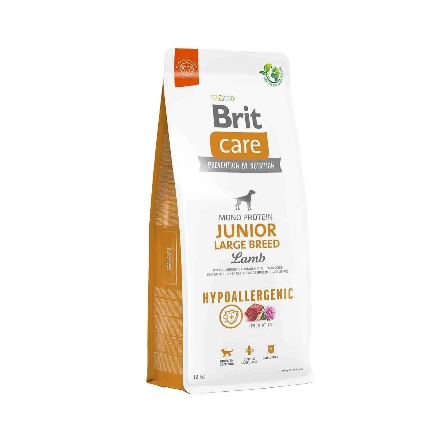 Brit Care Hipoalerjenik Junior Kuzulu Büyük Irk Yavru Köpek Maması 3 Kg