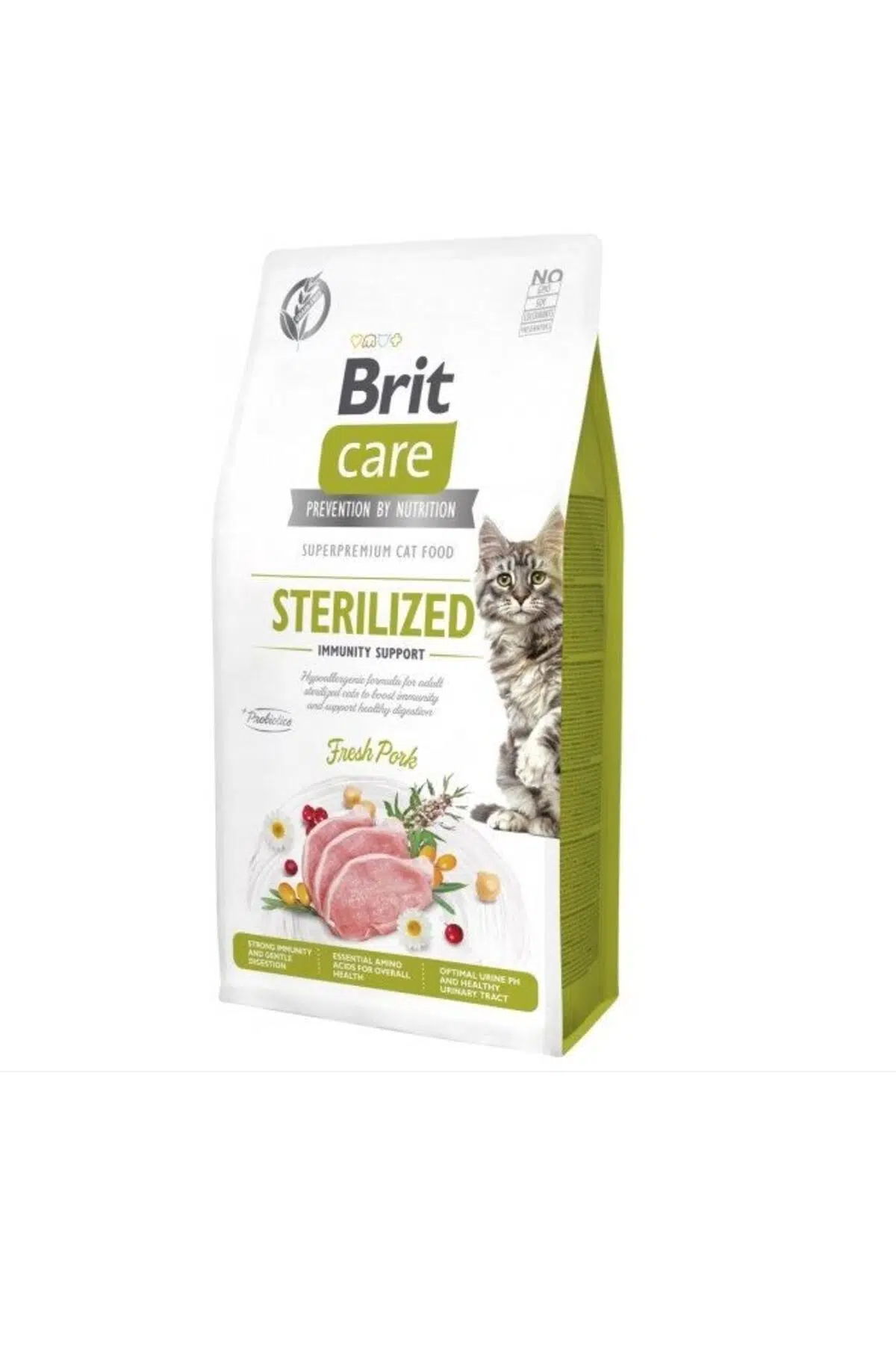 Brit Care Immunity Support Sterilised Domuz Etli Kısırlaştırılmış Kedi Maması 7 Kg