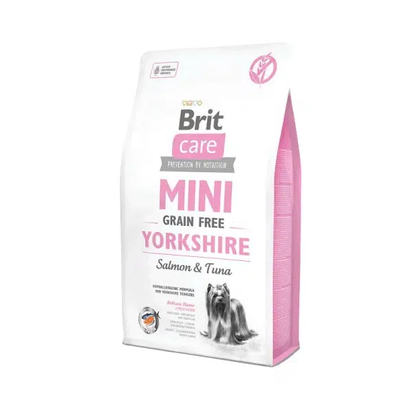 Brit Care Mini Yorkshire Somonlu Tahılsız Köpek Maması 2 Kg