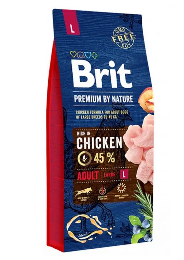 Brit Care Premium Adult Nature Tavuklu Büyük Cins Yetişkin Köpek Maması 15 Kg