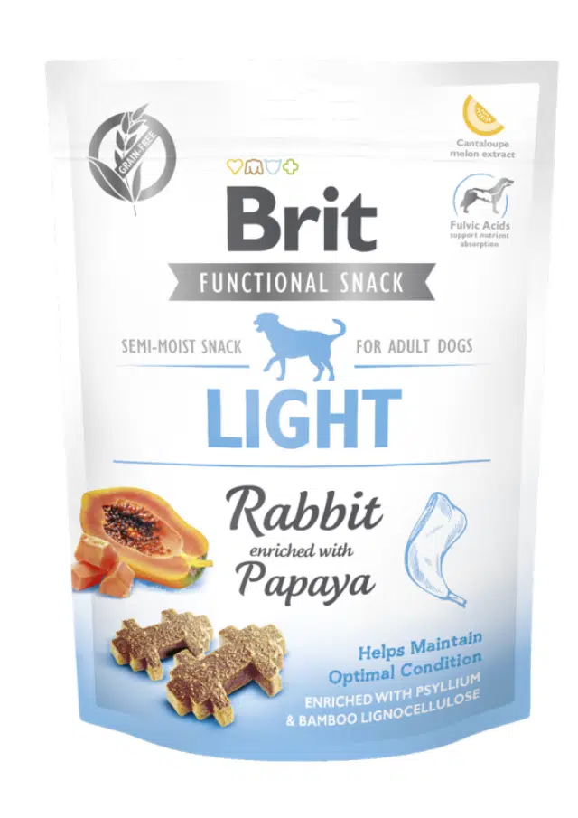 Brit Care Adult Dog Light Tavşan Etli Ve Papayalı Tahılsız Yetişkin Köpek Ödülü 150 Gr