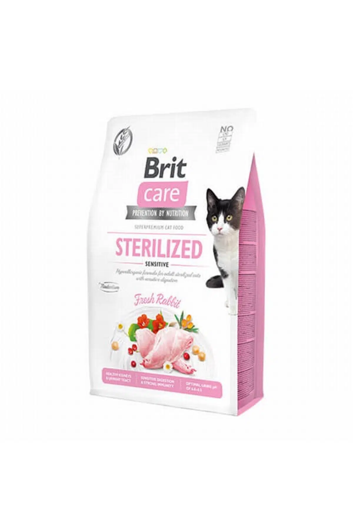 Brit Care Sensitive Tahılsız Sterilised Tavşanlı Kısırlaştırılmış Kedi Maması 7 Kg