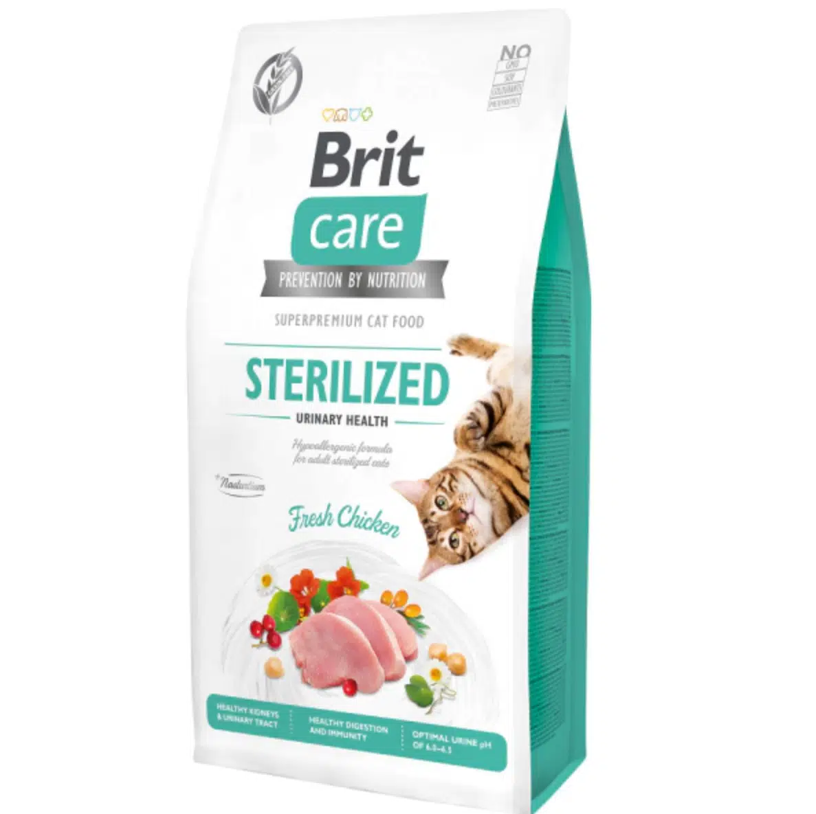Brit Care Tahılsız Sterilised Urinary İdrar Sağlığı Tavuklu Kısırlaştırılmış Yetişkin Kedi Maması 7 Kg