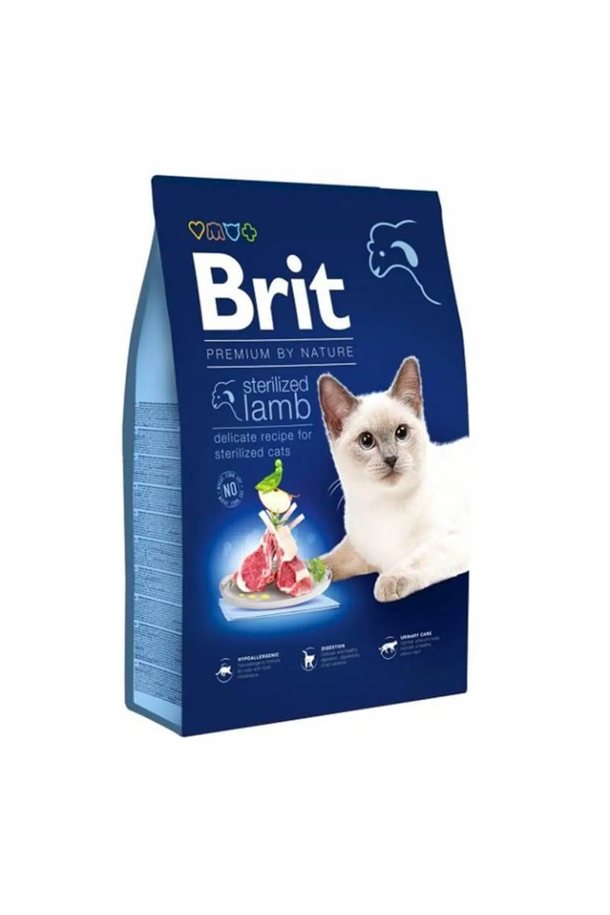 Brit Premium By Nature Sterilised Kuzulu Kısırlaştırılmış Kedi Maması 8 Kg