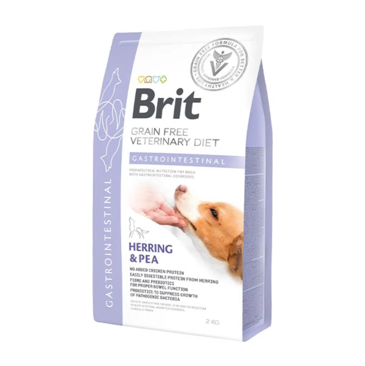 Brit Veterinary Diet Gastrointestinal Sindirim Sistemi Destekleyici Tahılsız Yetişkin Köpek Maması 2 kg
