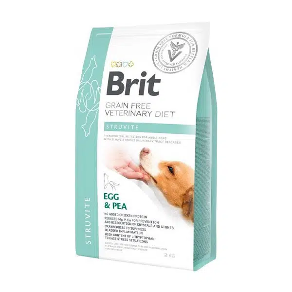 Brit Veterinary Diet Struvite İdrar Yolu Sağlığı Destekleyici Tahılsız Yetişkin Köpek Maması 2 Kg