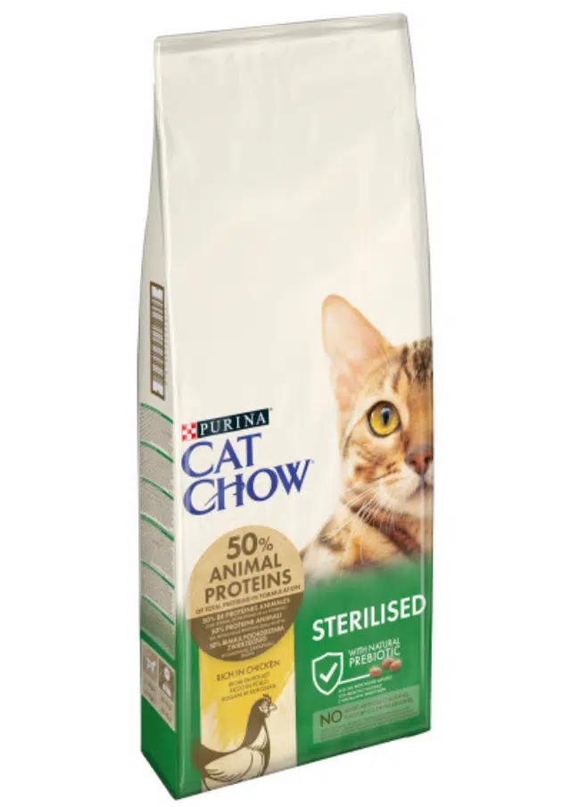 Cat Chow Sterilised Tavuklu Tahıllı Kısırlaştırılmış Kedi Maması 15 Kg
