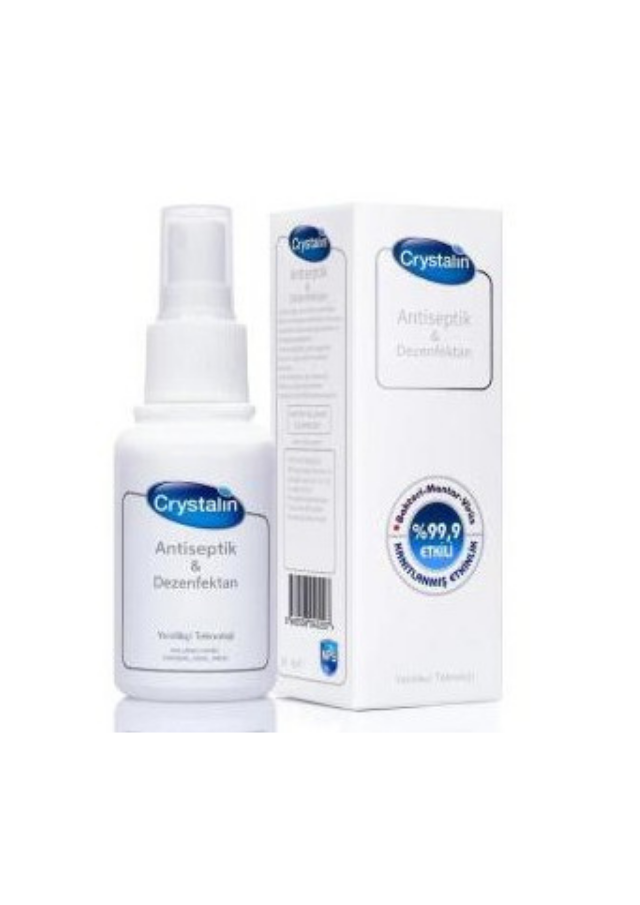 Crystalin 50 Ml Animal Health Hayvanlar Icin Antiseptik & Dezenfektan Spreyi 50 Ml