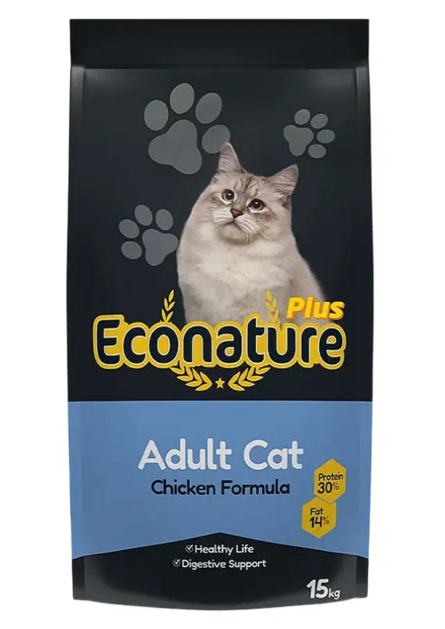 Econature Plus Tavuklu Yetişkin Kedi Maması 15 Kg
