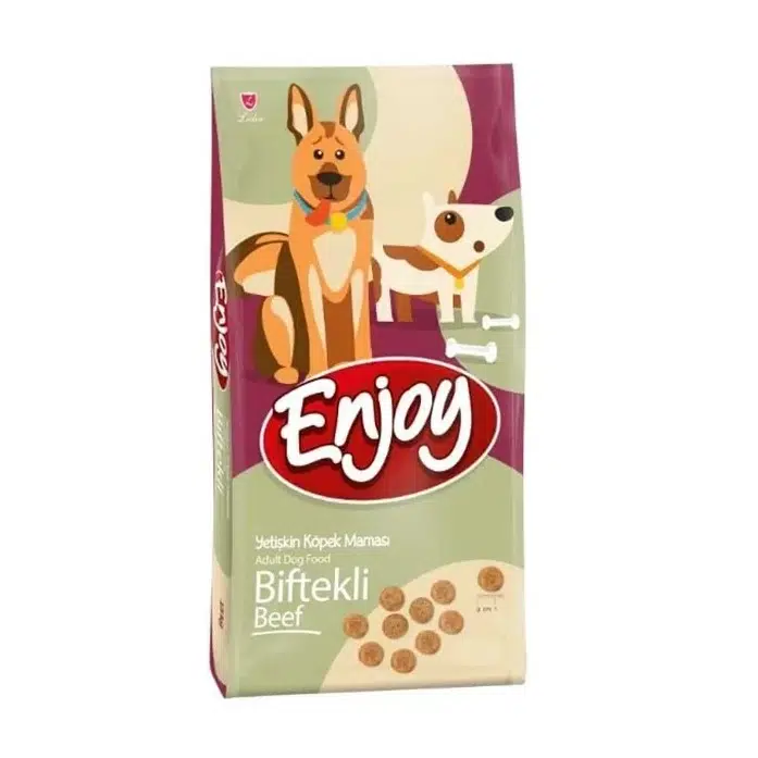 Enjoy Adult Biftekli Yetişkin Köpek Maması 15 Kg