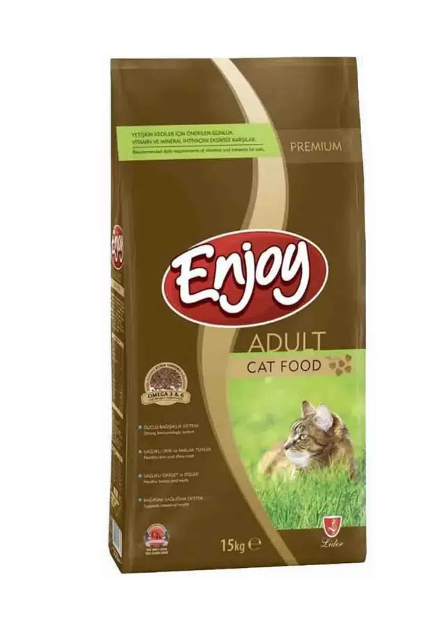 Enjoy Tavuklu Yetişkin Kedi Maması 15Kg