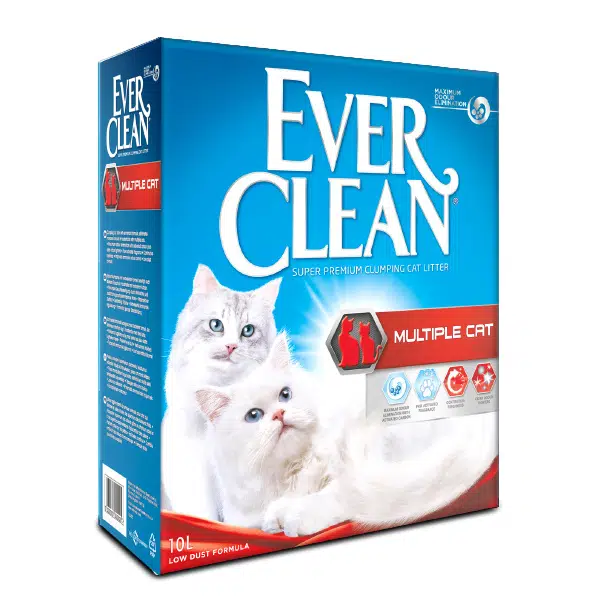 Ever Clean Multiple Cat Topaklaşan Kedi Kumu 10 LT
