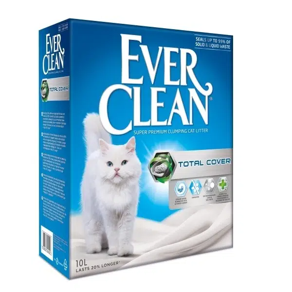 Ever Clean Total Cover Kokusuz Topaklaşan Kedi Kumu 10 LT